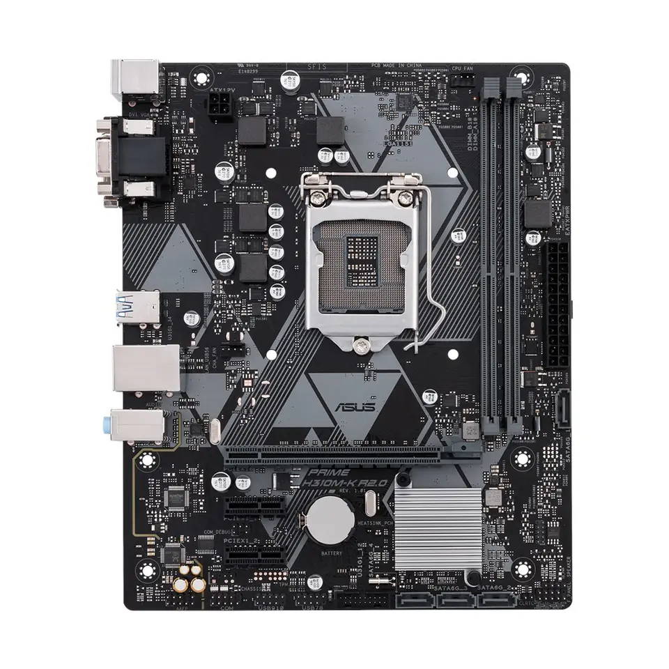 ASUS PRIME H310M-K R2.0 motherboard LGA 1151 Socket H4