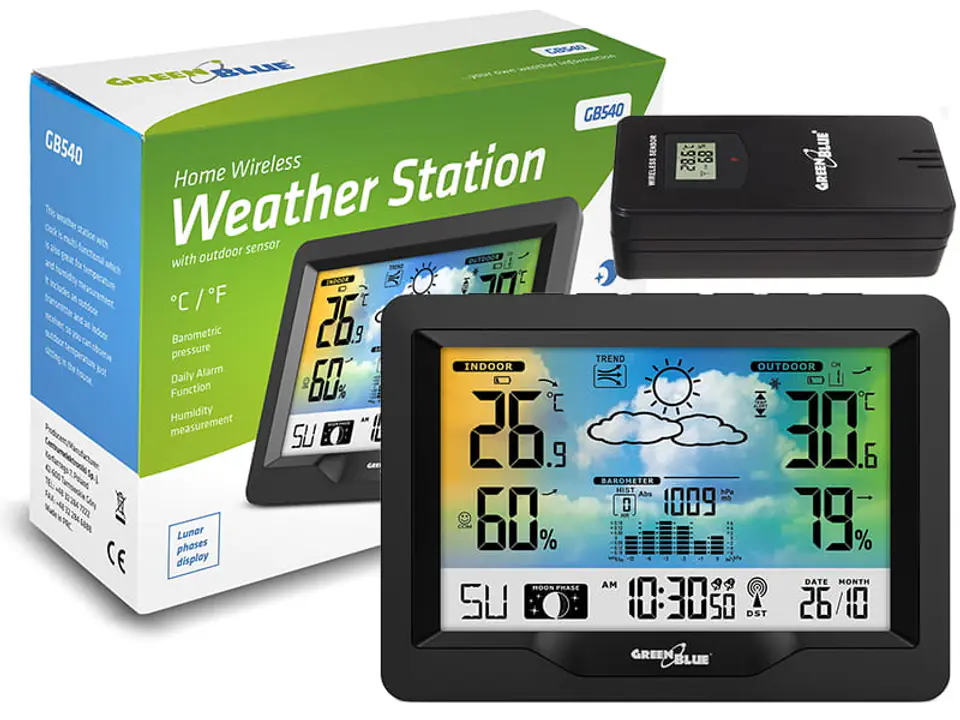 Weather stations and thermometers