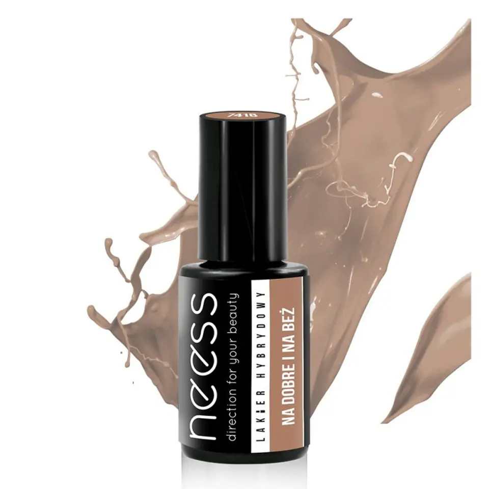 Neess Hybrid polish 7418 Beige-Exaggeration 4ml | Wasserman.eu