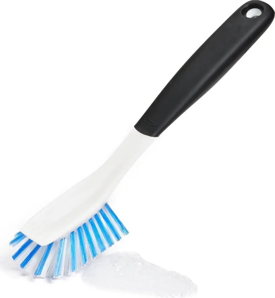 Brushes for dishes, bottles, scrubbing