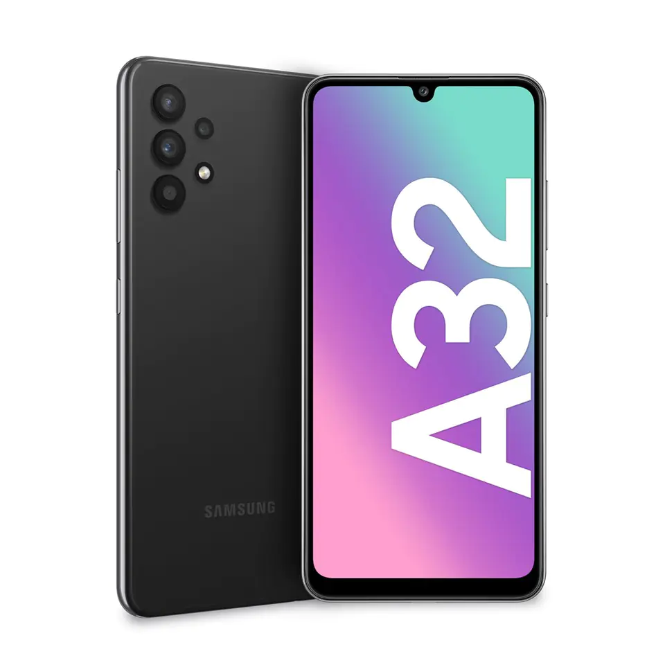 Smartphone SAMSUNG Galaxy A32 4G (6.4'' - 4 GB - 128 GB - Preto