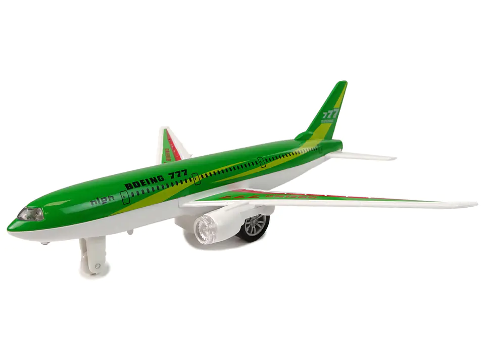 Boeing 777 Passenger Plane Green Drive Light Sounds Wasserman eu 