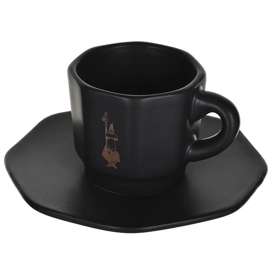 BIALETTI MOKA EXPRESS SET 3TZ BLACK+2 CUPS | Wasserman.eu