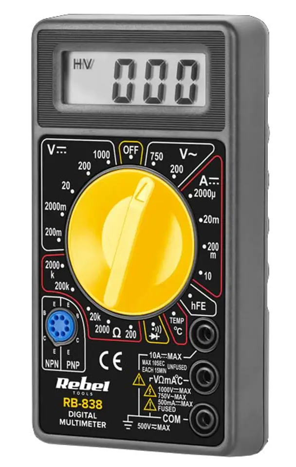 Multimetry cyfrowe przenośne