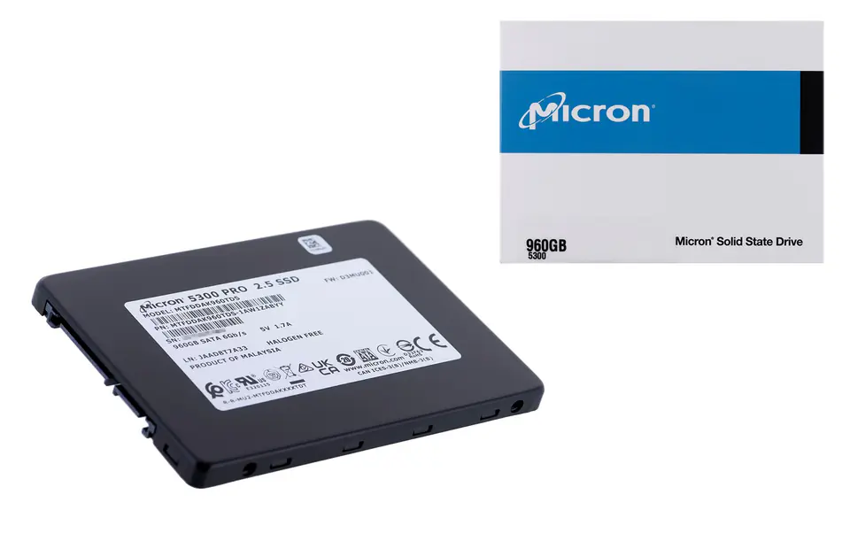 高耐久SSD 2台セット★MICRON 5300 MAX 960GB SATA 高耐久SSD 2台セット☆MICRON 5300 MAX 960GB SATA Micron