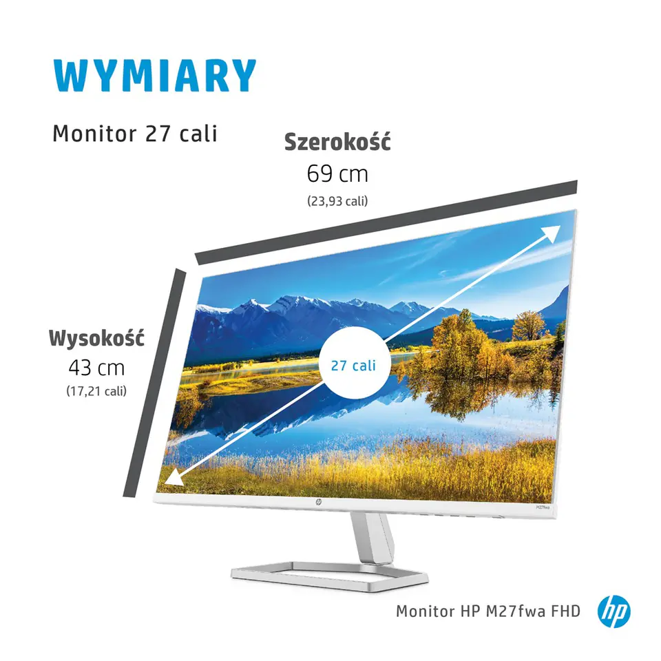 HP M27fwa 68.6 cm 27