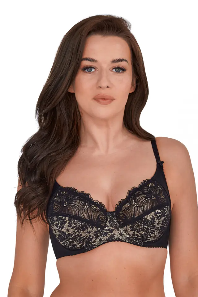 CHANTAL BRA BS 534 black beige size 80D Wasserman.eu