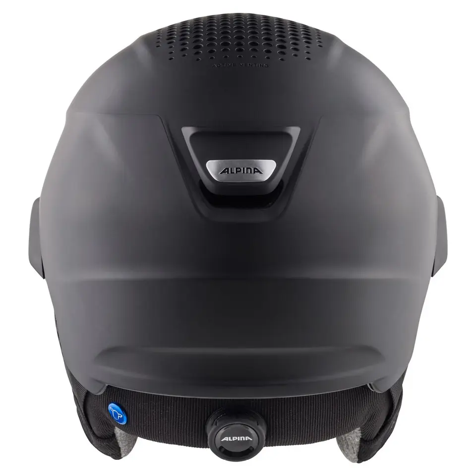Alpina winter helmet ALTO Q-Lite Black Matt Gold Mirror) 59