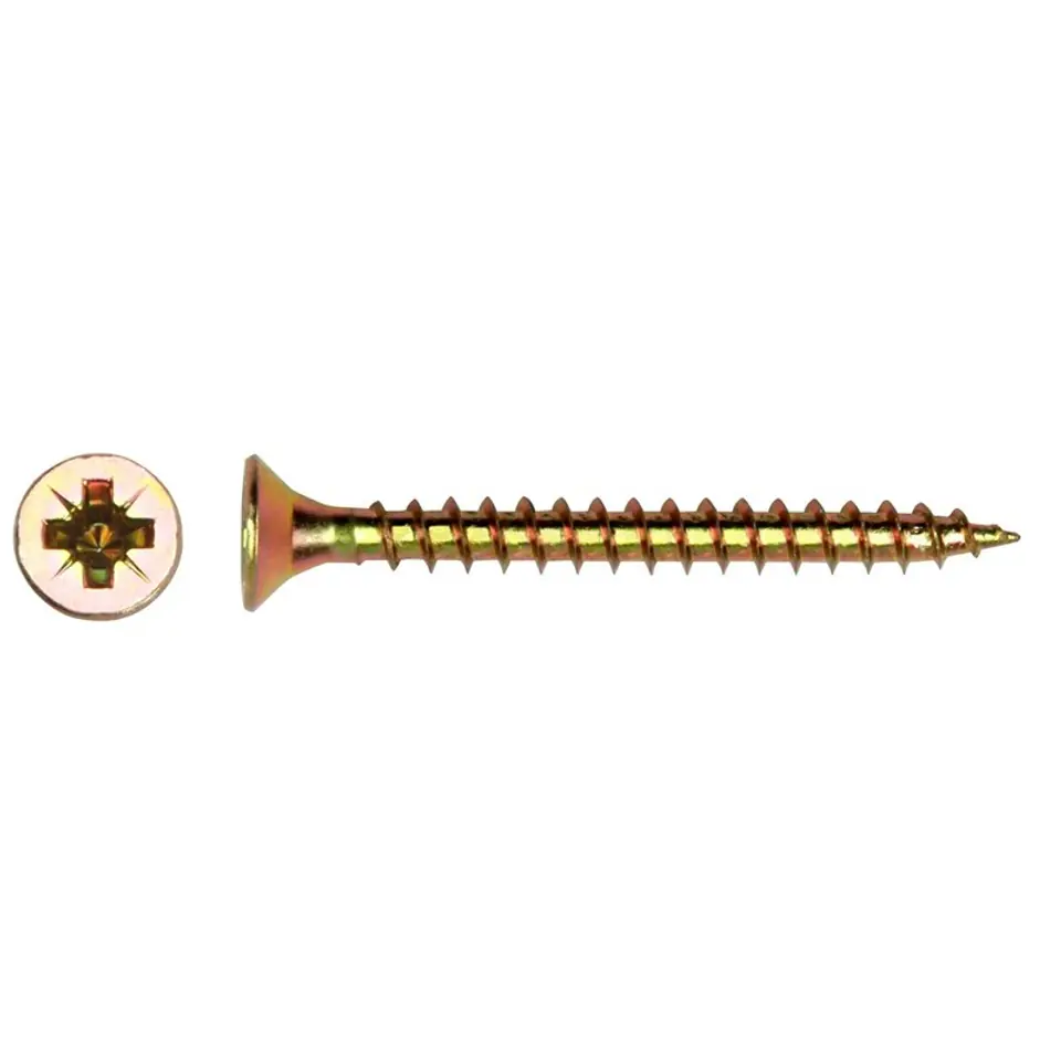  With conical head