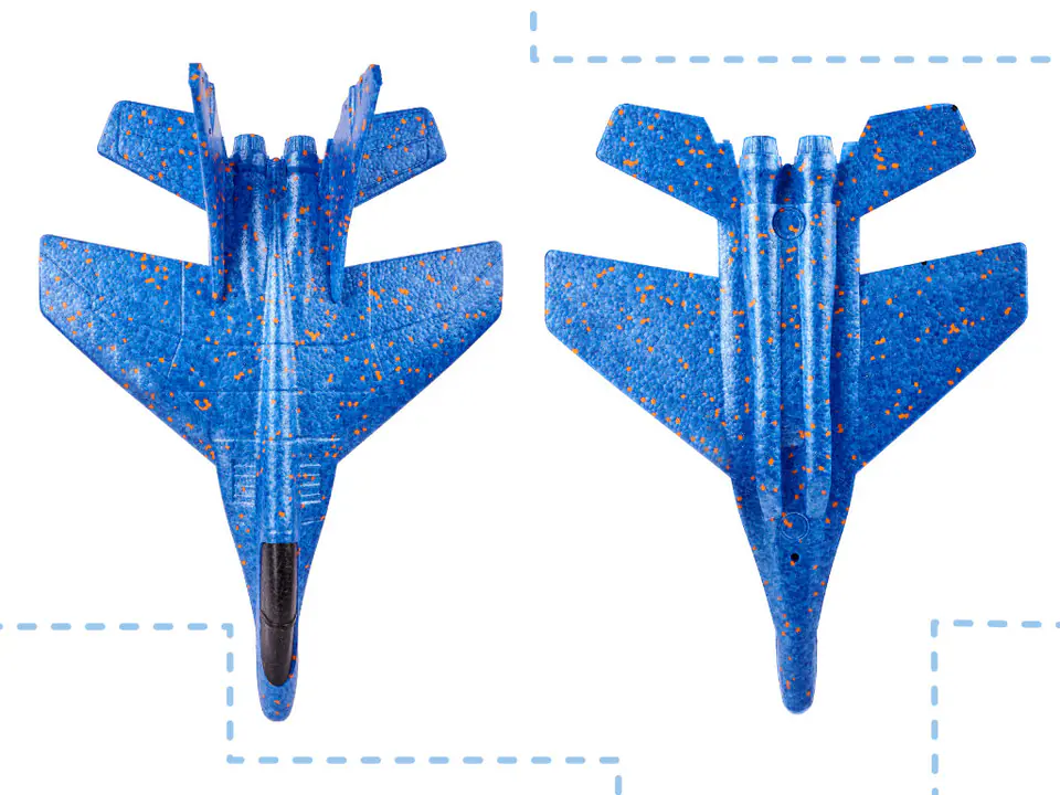 Styrofoam jet plane clearance