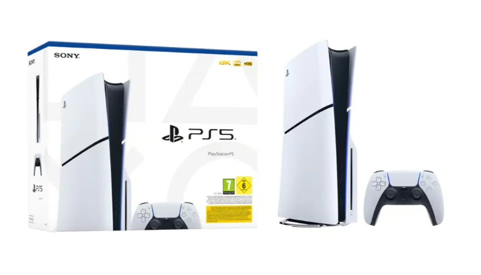 Playstation 5 Slim Console With 1 Controller Digital Version