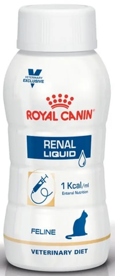 Royal Canin Veterinary Diet Feline Renal Liquid 200ml Wasserman.eu