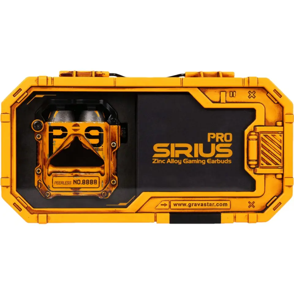 Purchases Gravastar Sirius Pro Wireless Earbuds(War Damaged Yellow)