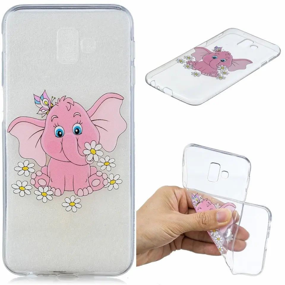 Slim Art Case SAMSUNG J6 J6 PLUS elephant Wasserman.eu