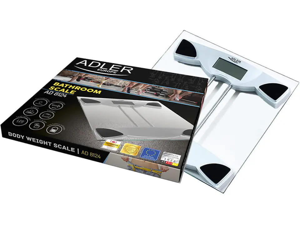 ⁨Adler AD 8124 bathroom scale⁩ at Wasserman.eu