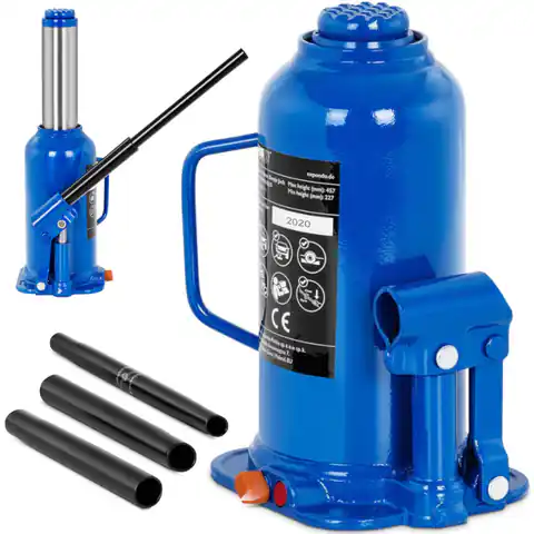 ⁨Lift hydraulic cylinder cylinder bottle 227 - 457 mm 16 t⁩ at Wasserman.eu