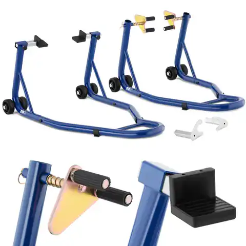 ⁨Motorcycle lift stand front rear to 200 kg SET⁩ at Wasserman.eu