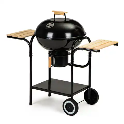 ⁨Garden grill with lid and shelves⁩ at Wasserman.eu