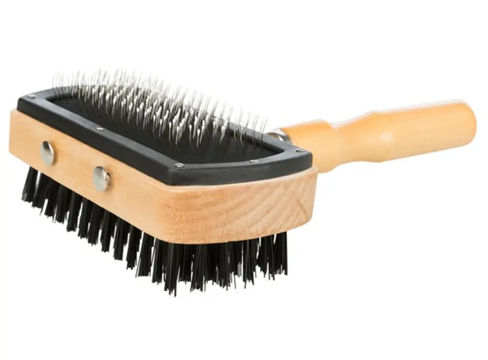 ⁨Trixie Double-sided wooden brush [2305]⁩ at Wasserman.eu