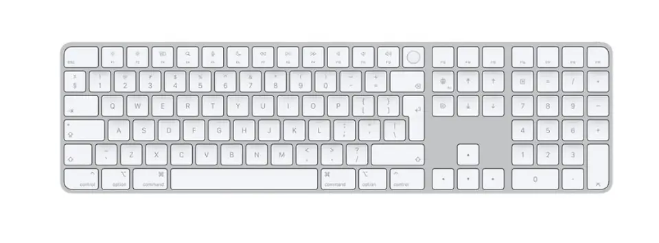 ⁨Apple Magic Keyboard with Touch ID and Numeric Keypad Wireless, EN, for Mac models with Apple silicon, Bluetooth⁩ w sklepie Wasserman.eu