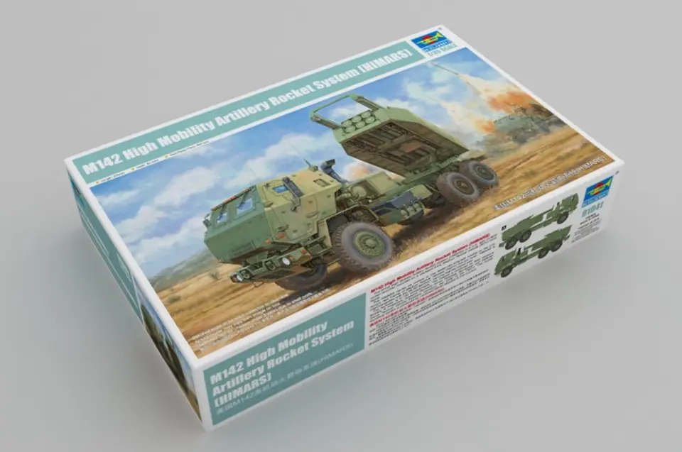 ⁨Model plastikowy System rakiet artyleryjskich M142 wysokiej mobilności (HIMARS)⁩ w sklepie Wasserman.eu