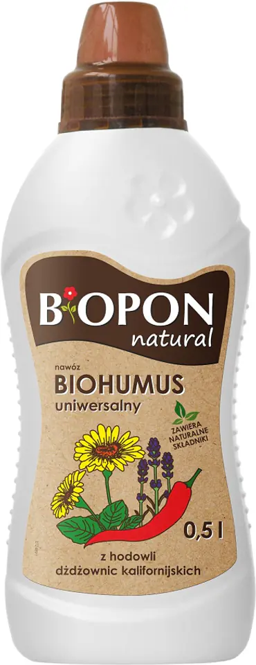 ⁨BIOHUMUS - NAWÓZ UNIWERSALNY 0.5L.⁩ w sklepie Wasserman.eu