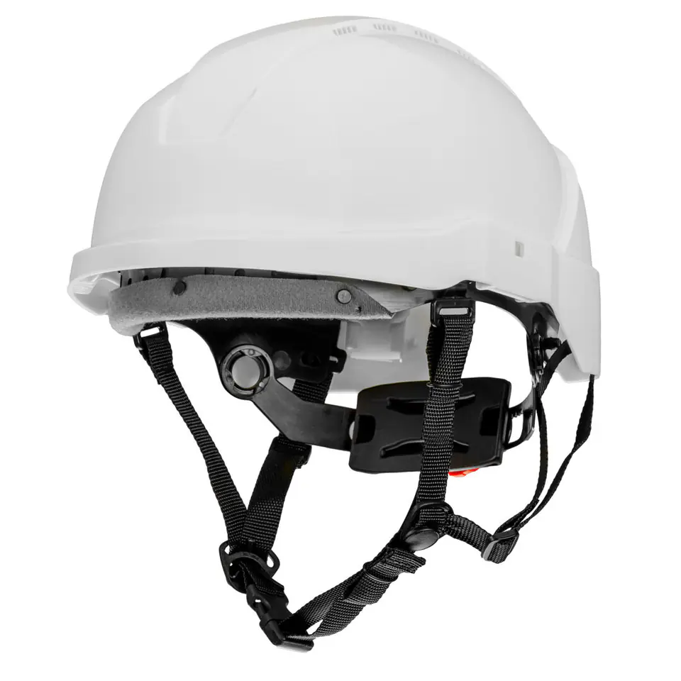 ⁨Industrial helmet for work at heights, white⁩ at Wasserman.eu