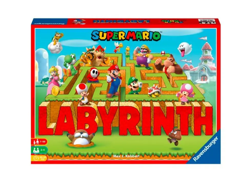 ⁨Gra Labyrinth Super Mario⁩ at Wasserman.eu