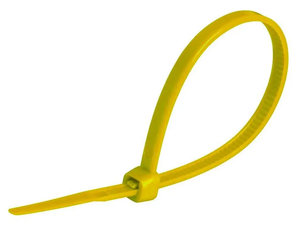 ⁨cable tie SPACE 100x2,5mm, yellow⁩ at Wasserman.eu