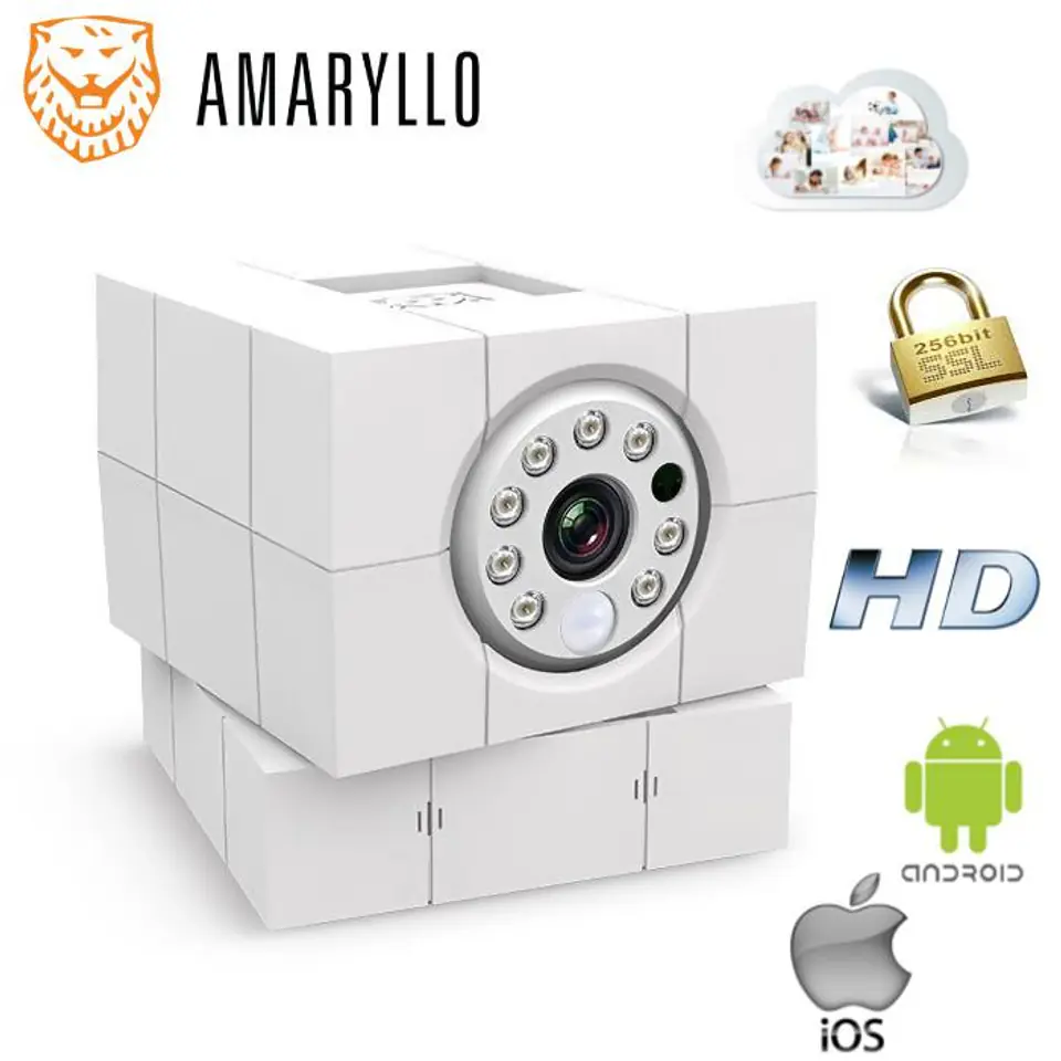 Kamera AMARYLLO iCam Plus HD 360 w sklepie Wasserman.eu