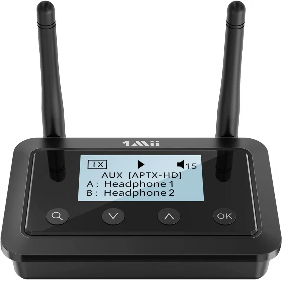 ⁨Transmitter Bluetooth Receiver 1Mii B03+ LCD 70m⁩ at Wasserman.eu