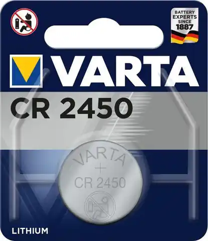 ⁨Lithium Battery VARTA CR2450 (6450)⁩ at Wasserman.eu