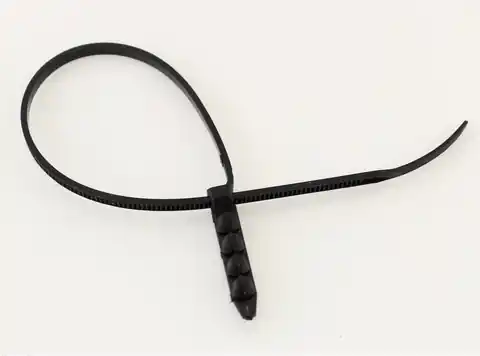 ⁨FiP HQ cable pin band black 100pcs.⁩ at Wasserman.eu