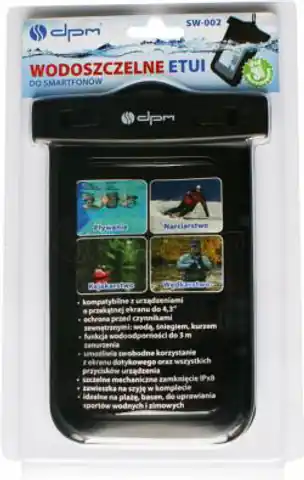 ⁨Waterproof 4.3" smartphone case⁩ at Wasserman.eu