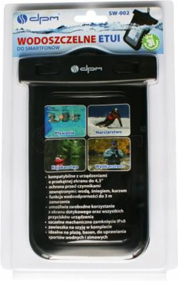 ⁨Waterproof 4.3" smartphone case⁩ at Wasserman.eu