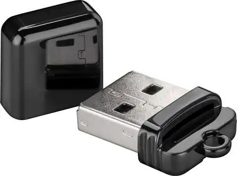 ⁨Czytnik kart pamięci microSD USB 2.0 Goobay⁩ w sklepie Wasserman.eu