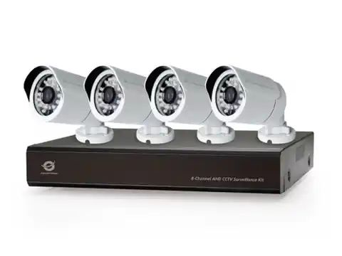 ⁨CCTV Kit AHD 8CH DVR 4x 1080P Kamera⁩ im Wasserman.eu