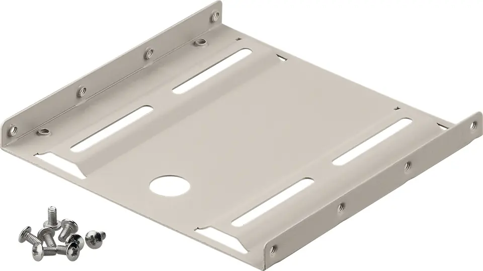 ⁨Adapter dysku twardego 2.5" na 3.5" beżowy Goobay⁩ w sklepie Wasserman.eu
