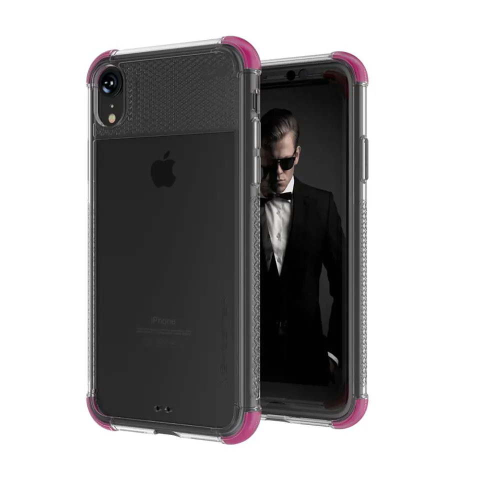 ⁨Etui Covert 2 Apple iPhone Xr różowy⁩ w sklepie Wasserman.eu