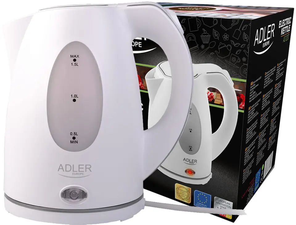 ⁨Electric kettle 1.5L Adler AD 1207⁩ at Wasserman.eu