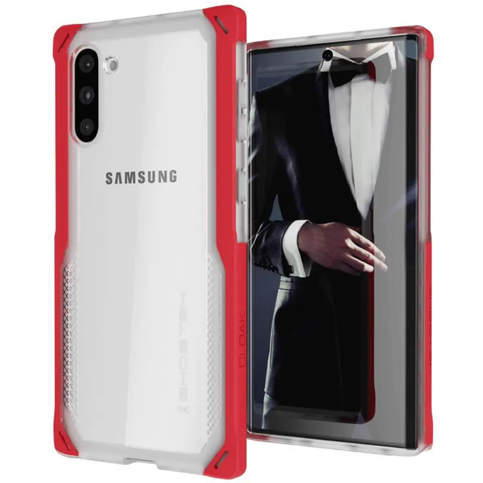 ⁨Etui Cloak 4 Samsung Galaxy Note10 czerwony⁩ w sklepie Wasserman.eu