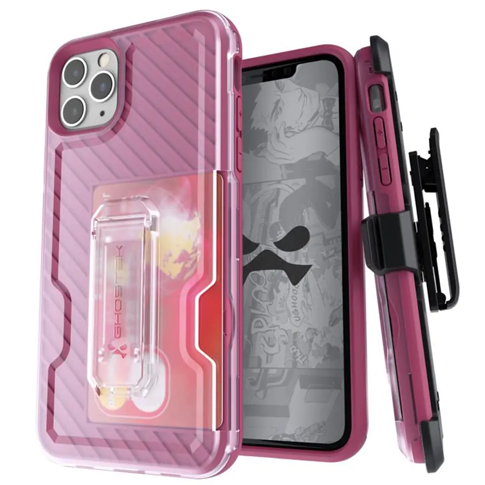 ⁨Iron Armor 3 Case Apple iPhone 11 Pro Max pink⁩ at Wasserman.eu