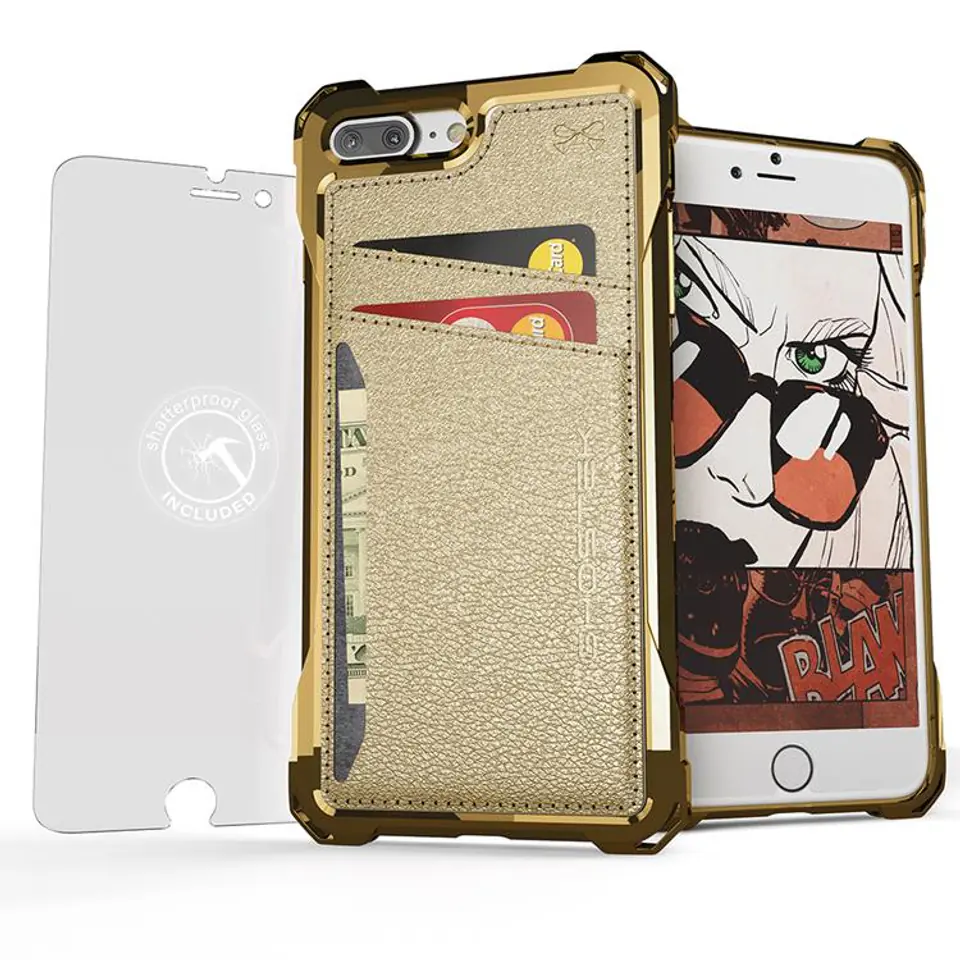 ⁨Exec Case Apple iPhone 7 Plus 8 Plus Gold⁩ at Wasserman.eu