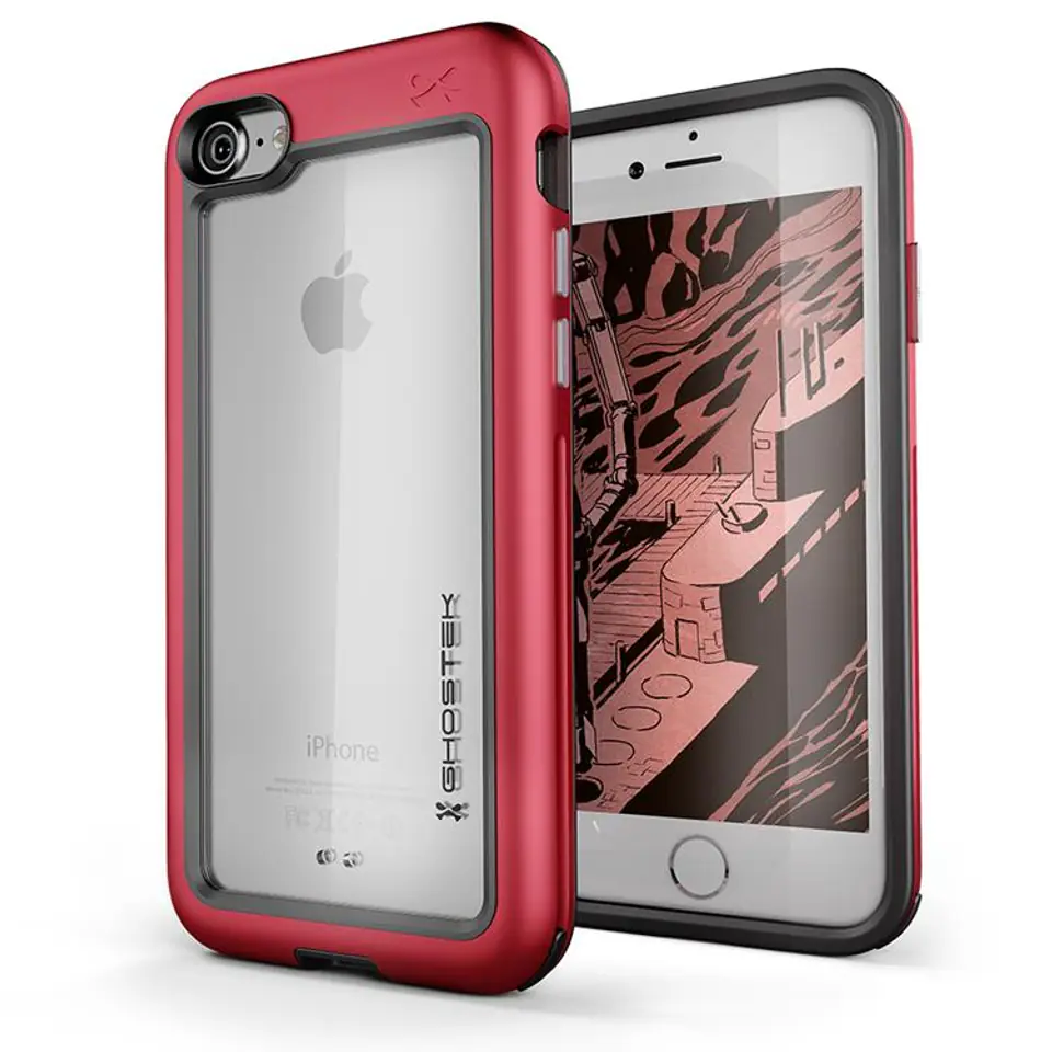 ⁨Atomic Slim Case Apple iPhone 7 8 red⁩ at Wasserman.eu