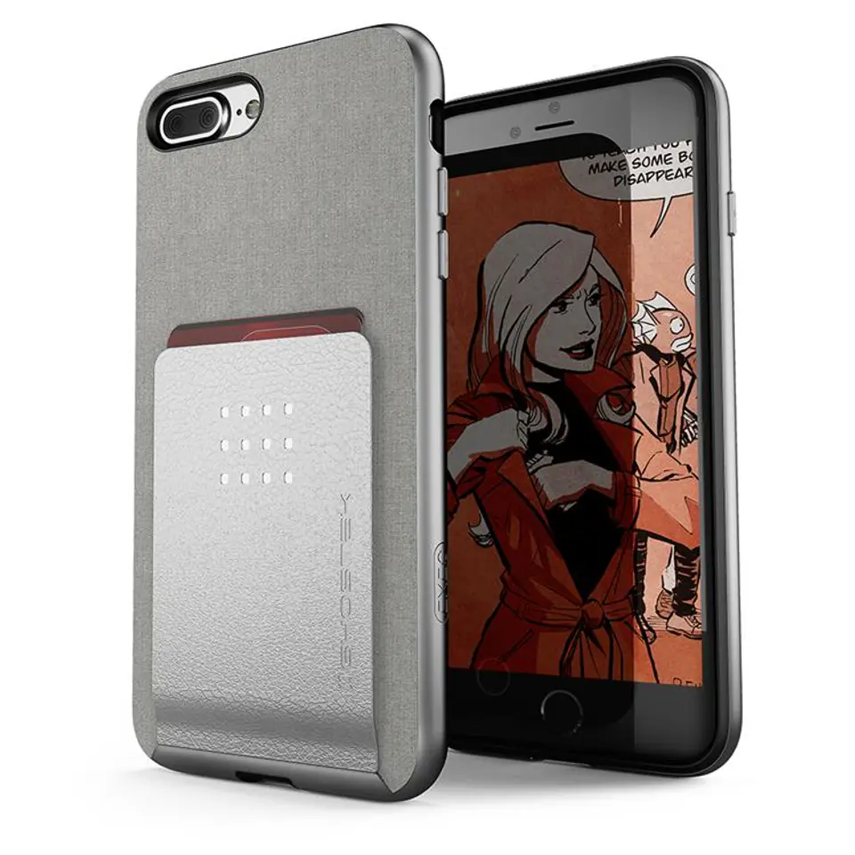 ⁨Exec Case 2 Apple iPhone 7 Plus 8 Plus silver⁩ at Wasserman.eu
