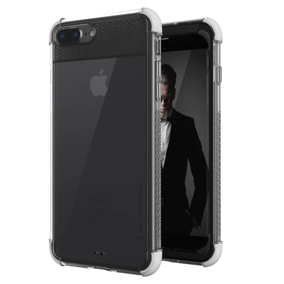 ⁨Etui Covert 2 Apple iPhone 7 Plus 8 Plus biały⁩ w sklepie Wasserman.eu