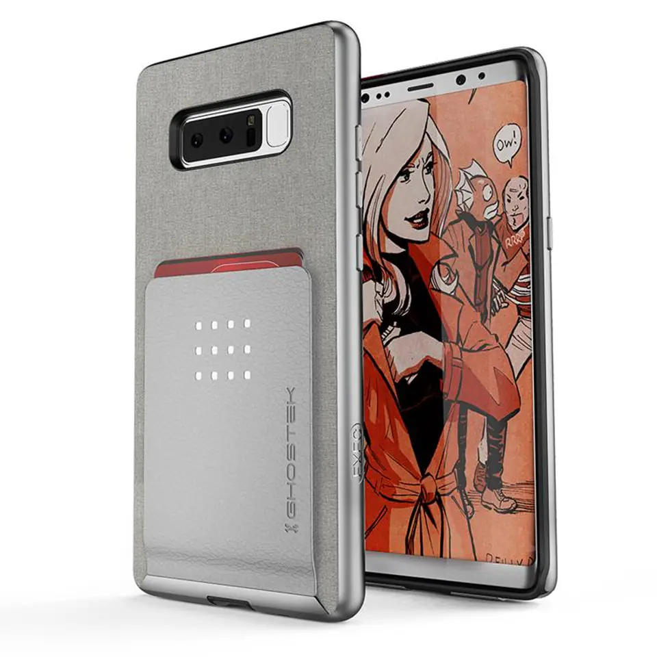 ⁨Exec Case 2 Samsung Galaxy Note8 silver⁩ at Wasserman.eu