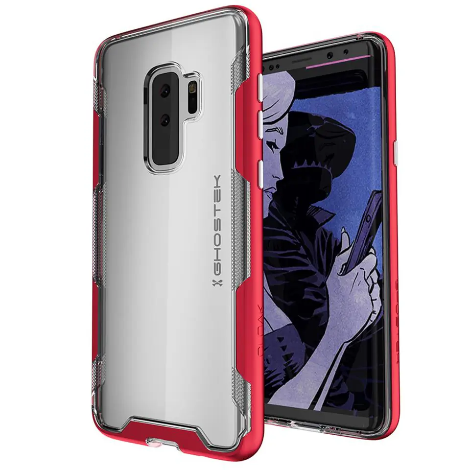 ⁨Etui Cloak 3 Samsung Galaxy S9 Plus czerwony⁩ w sklepie Wasserman.eu