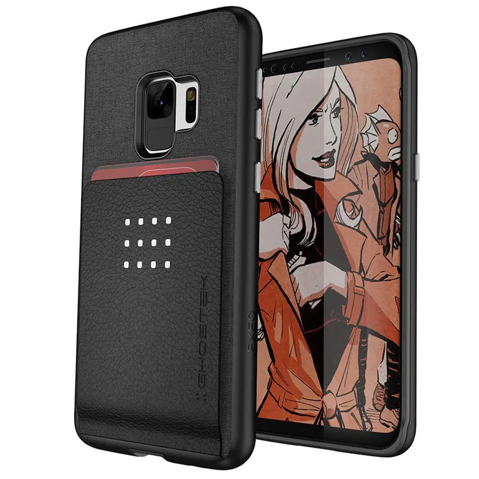 ⁨Etui Exec 2 Samsung Galaxy S9 czarny⁩ w sklepie Wasserman.eu