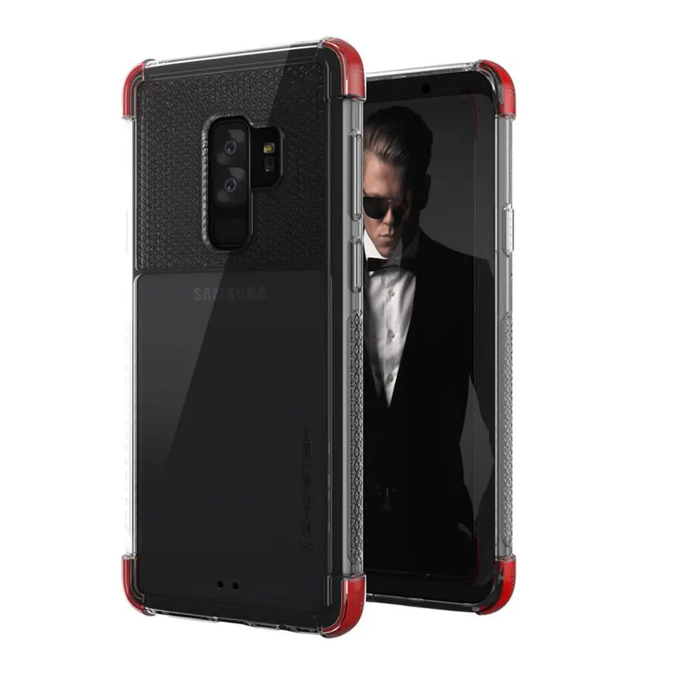 ⁨Etui Covert 2 Samsung Galaxy S9 Plus czerwony⁩ w sklepie Wasserman.eu